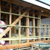 Скандинавски мотиви, изпълнени от занаятчии на портала - фасада от кант